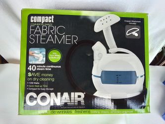 Fabric Steamer,ConAir, Commercial Quality, Used Once To Steam New Curtain. Easy Safe Contactless Outside Pick Up In North County San Diego. 