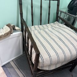 2 Bamboo Accent Chairs