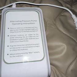 Air mattress for hospital bed