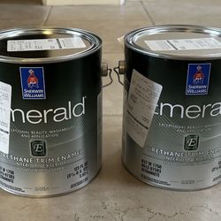 Sherwin Williams Emerald Urethane Enamel Paint In Frost