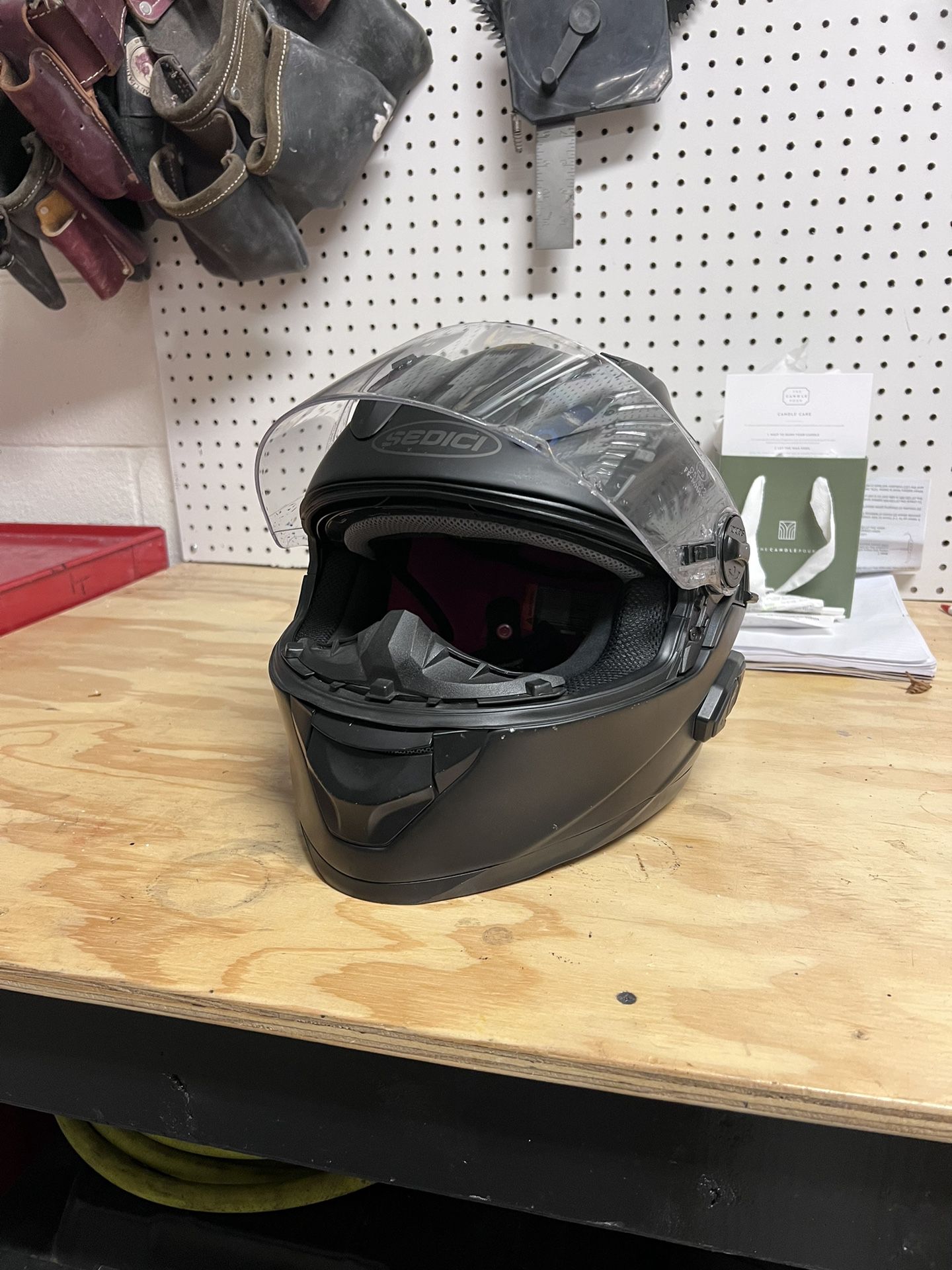 Sedici Motorcycle Helmet XL Bluetooth