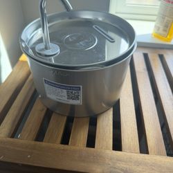 Stainless Cat Water Fountain With Filters 