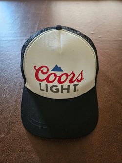 'Coors Light' Trucker Cap w adjustable snapback and logo (Officially licensed)