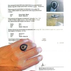 Certified LADY Fashion Diamond RING