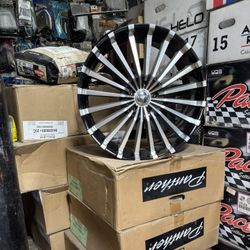 22x8.5 Panther Custom Style Wheels 