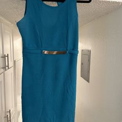 Teal Dress