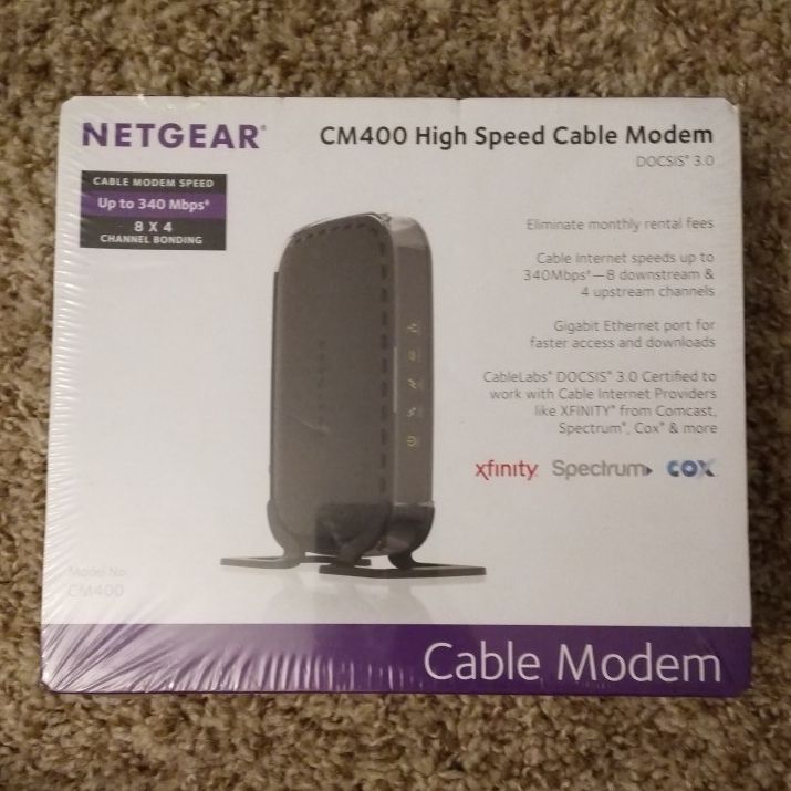 Netgear CM400 High Speed Cable Modem