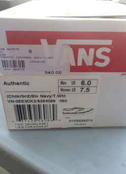 Men's or women's vans