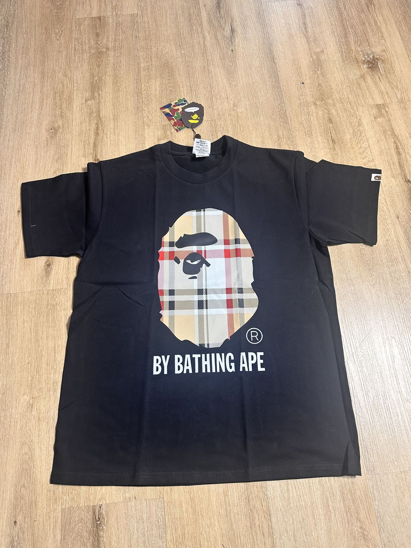Bape Burberry Shirt Black