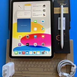 iPad 11th Generation (2025 Newest) 128GB  with pencil, keyboard & accessories (new - warranty)