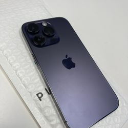 iPhone 14 Pro Max 128Gb Purple Unlocked Like New With Warranty 