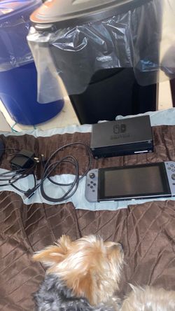 Nintendo Switch with Dock and Gray Joy-Cons