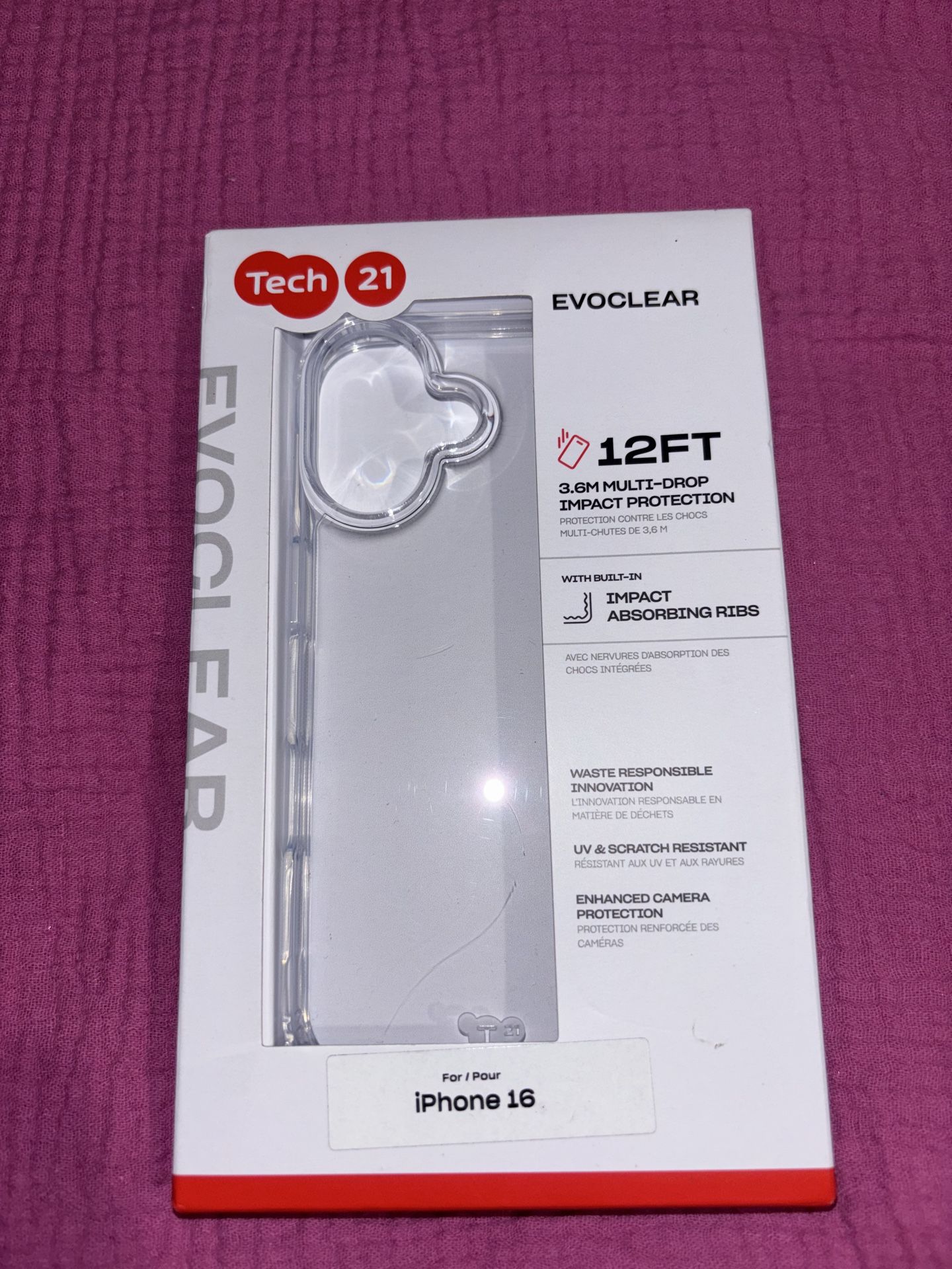 iPhone 16 clear case
