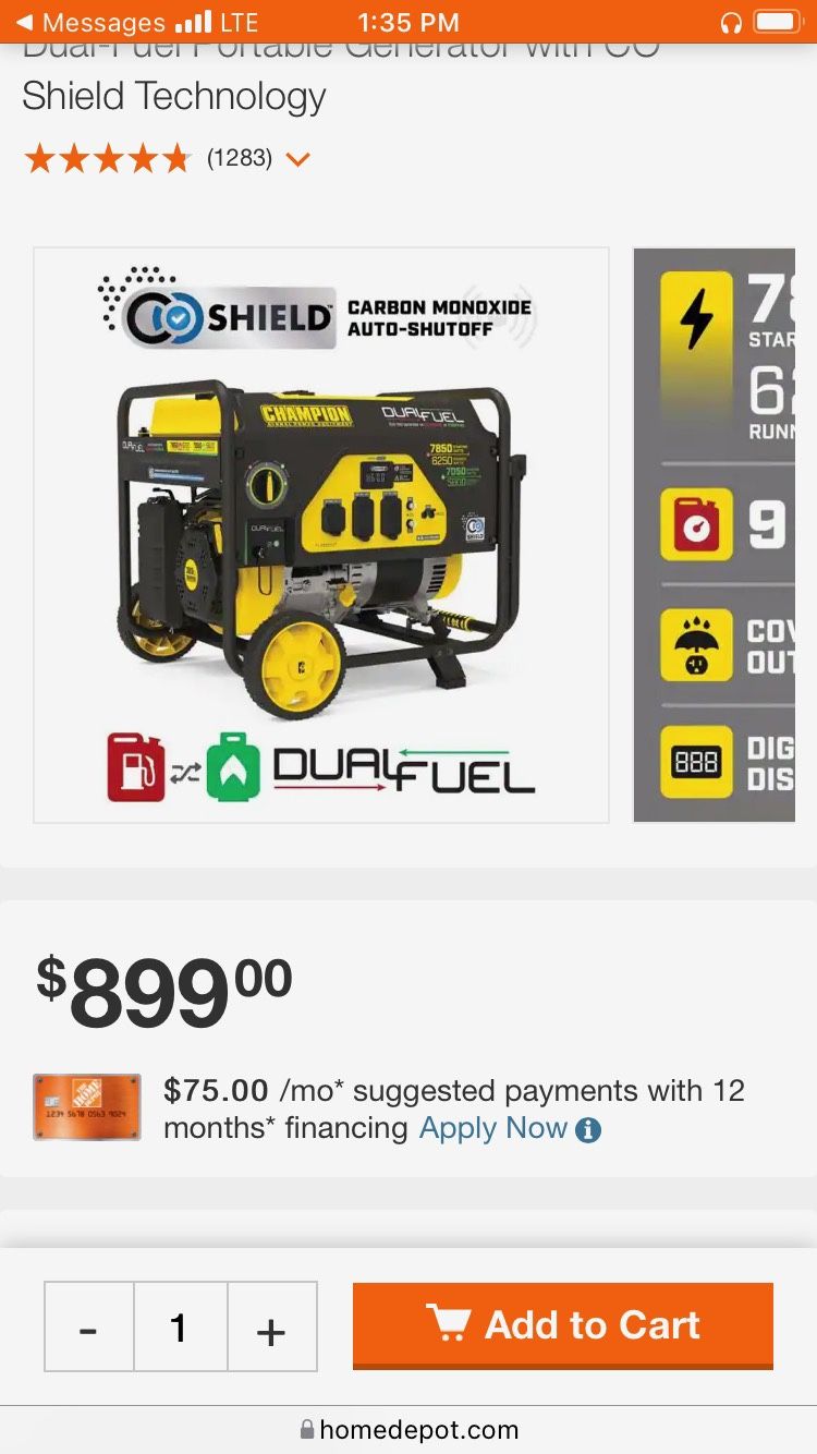 Generator Brand New
