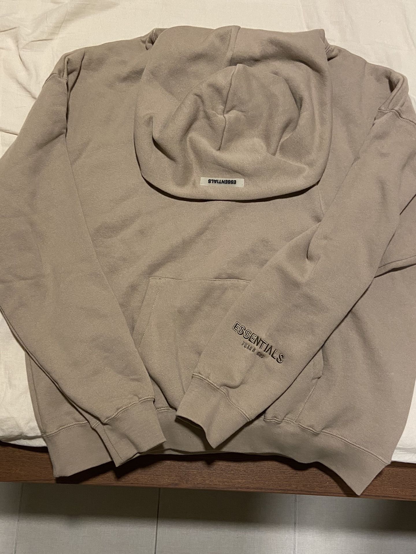 FOG Tan Pullover Hoodie Size M