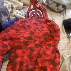 Red Bape Hoodie 