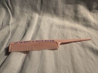Vintage Rat tail Jesus Comb