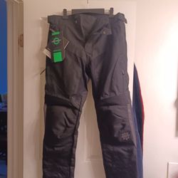 NWT First Gear Jaunt Waterproof Motorcycle Over Pants