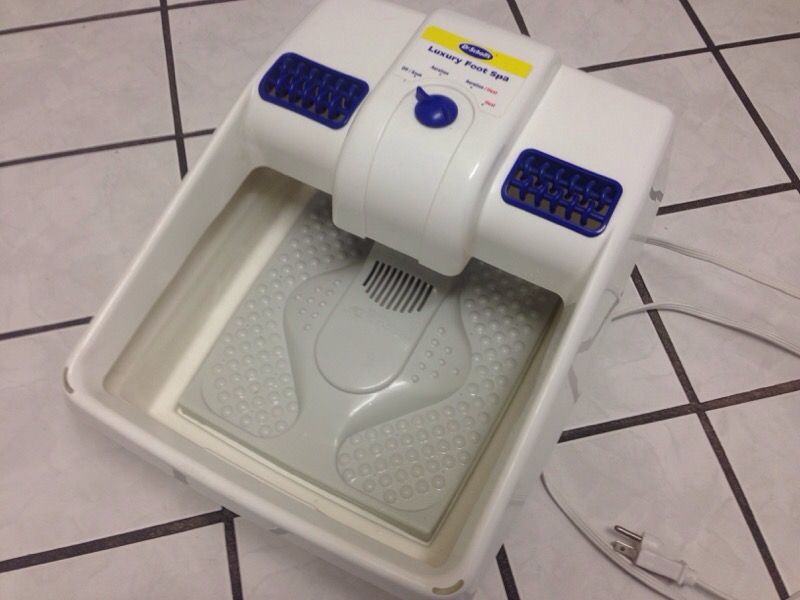 Dr. Scholls Luxury Foot Spa Massage Water 66621