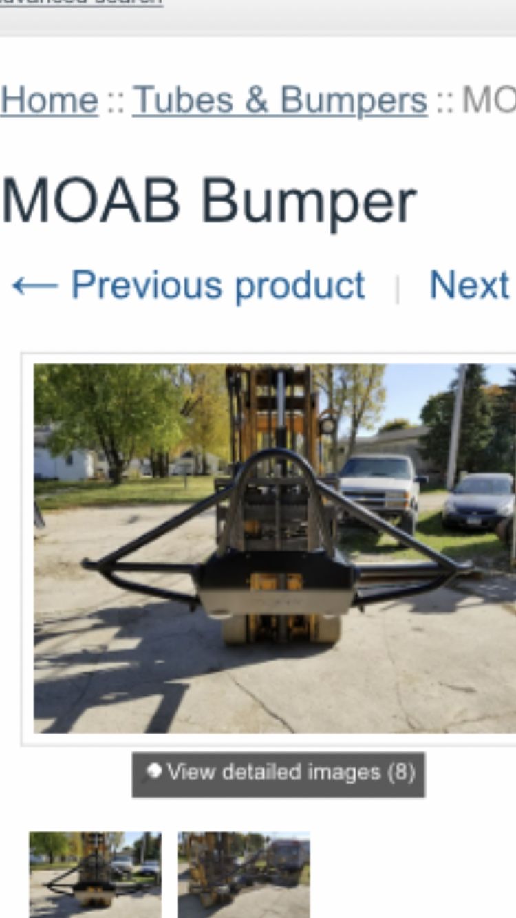 MOAB Bumper With A-Bomb DIY4X
