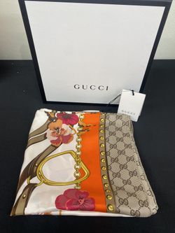 GUCCI SILK PANSHIE SCARF 