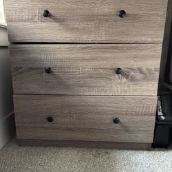 Three Drawer Dresser 
