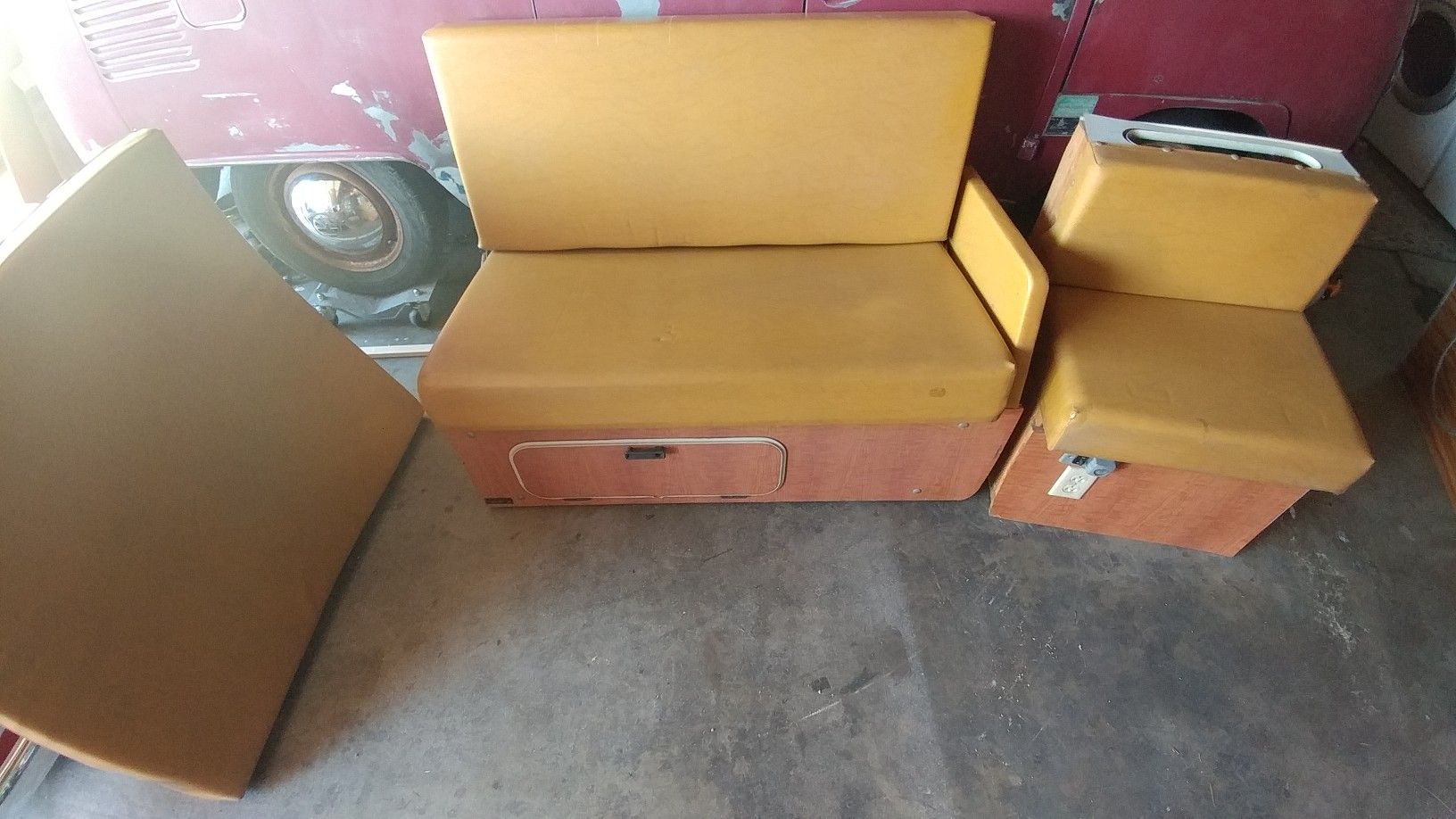 Vw bus westfalia z bed rear cushion