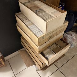 Baseball Card Lot 6 Boxes In Total 