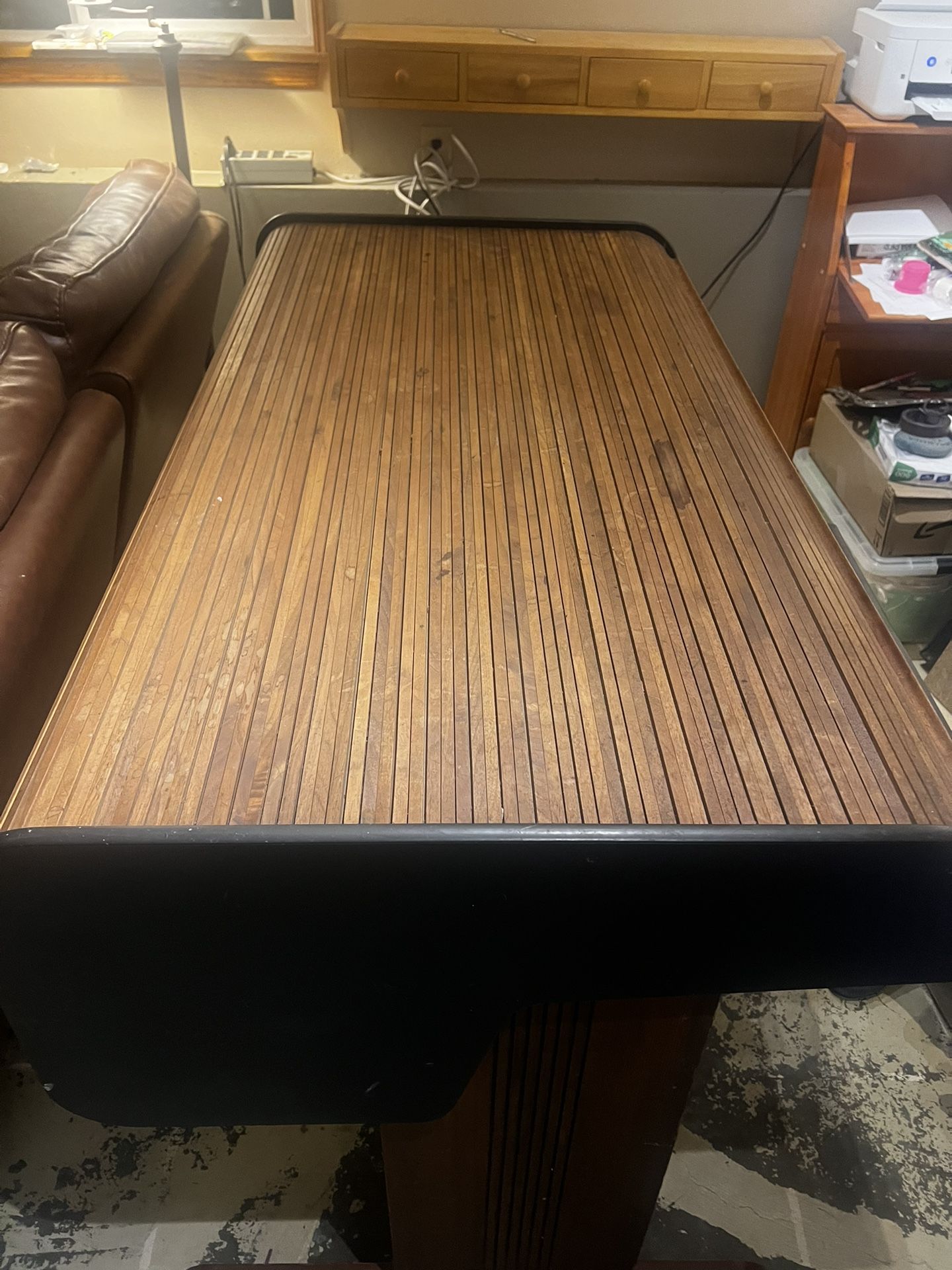 1970s Mid-Century Modern George Nelson for Herman Miller Rolltop Office Desk