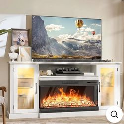 Led Electric Fireplace TV Stand 