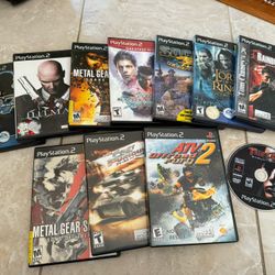 Assorted PS2 Games