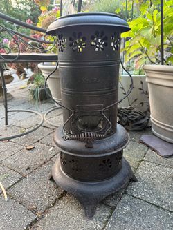 Antique NESCO Perfect No. 12 Parlor Heater - 100% COMPLETE