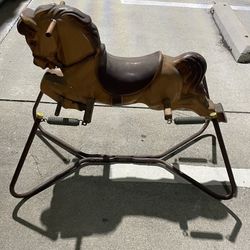Vintage Spring Rocking Horse 1960’s Era
