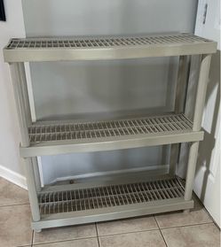 3-tier Shelving (3 Feet long, 1 foot  Depth & 3 feet 2 inches tall)
