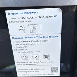 Hamilton Beach Microwave