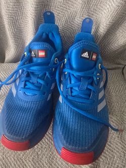 LEGO x adidas "Shock Blue" running shoes  size4