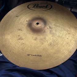 Pearl 18’’ Crash/ride Cymbals