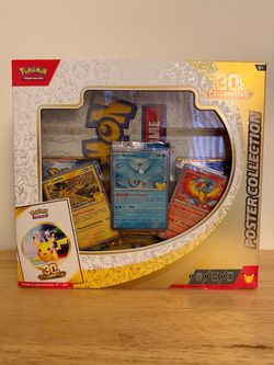 Pokémon TCG 30th Celebration Poster Collection Box