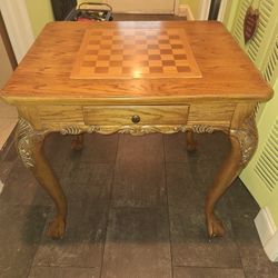 Beautiful Wooden Game Table