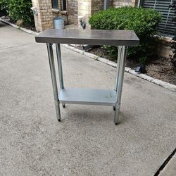 Small Stainless Steel Table