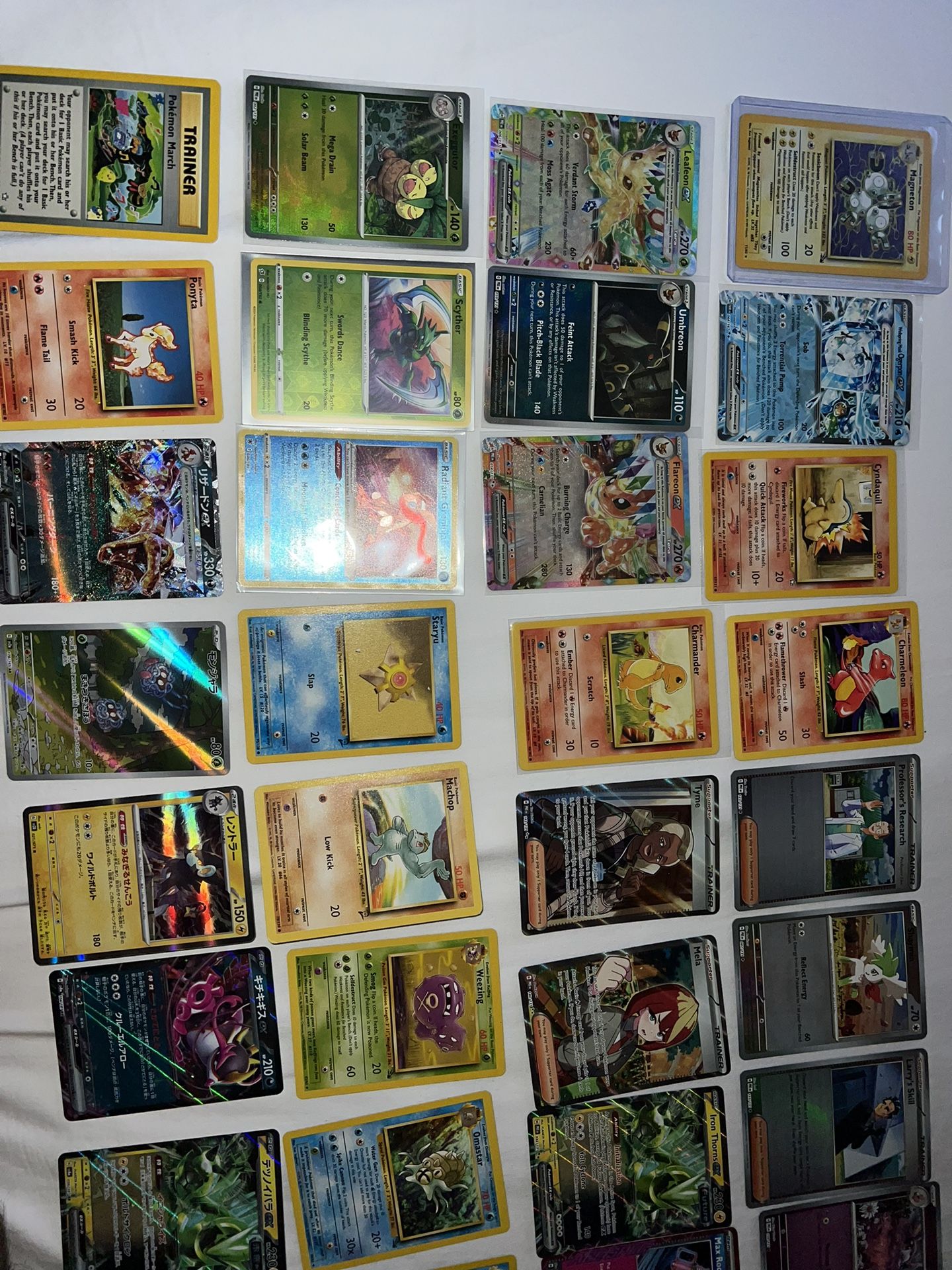 Pokemon Card singles Lot Base Set Prismatic
