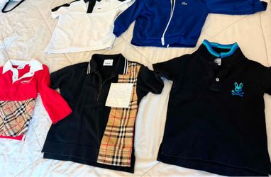 Authentic Kids Designer Clothes Size 4T 🔥 Burberry / Lacoste / Psycho Bunny  All authentic. Size 4T. Gently used, clean, and in good condition.  Pric
