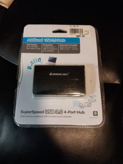 SuperSpeed USB 3.0  4-Port Hub