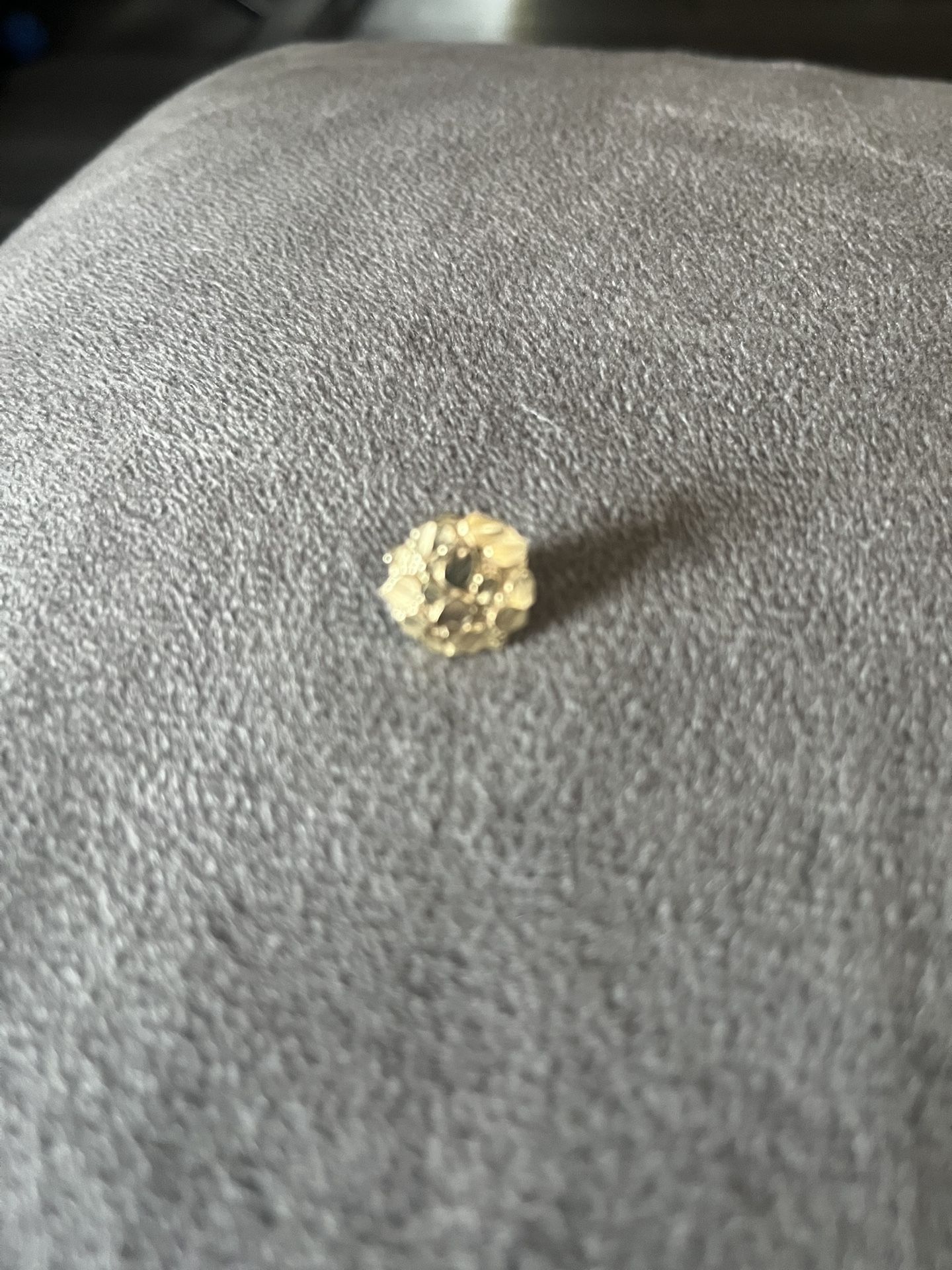 golden nugget earring