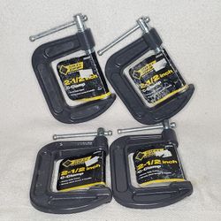 4 Piece Of C- Clamps