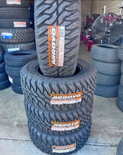 33x12.50R18LT Arroyo M/T Set Of 4 New Tires