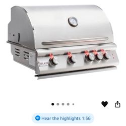 Blaze - 4 Burner - Premium grill / BBQ Stainless steel