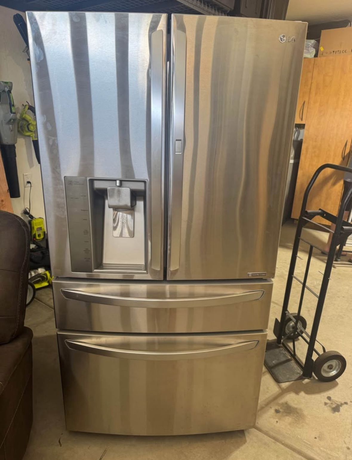 LG refrigerator freezer 36 inch