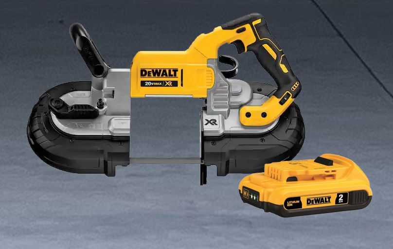 Dewalt 20v deep cut bandsaw with 20v 2ah battery