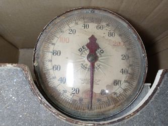 1917 antique Detecto scale